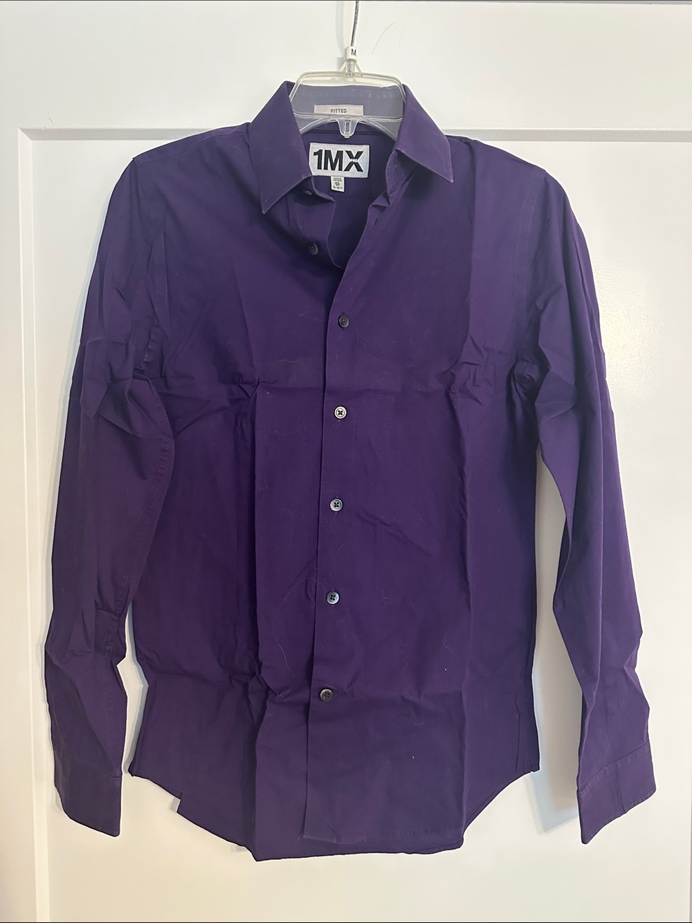 Express Long Sleeve Button Down Mens Shirt